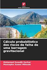 Cálculo probabilístico dos riscos de falha de uma barragem gravitacional