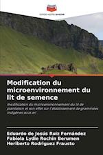 Modification du microenvironnement du lit de semence