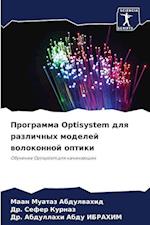 Programma Optisystem dlq razlichnyh modelej wolokonnoj optiki