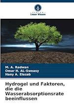 Hydrogel und Faktoren, die die Wasserabsorptionsrate beeinflussen