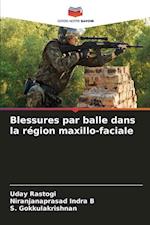 Blessures par balle dans la région maxillo-faciale