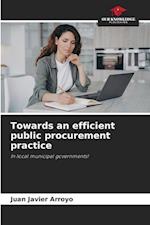 Towards an efficient public procurement practice