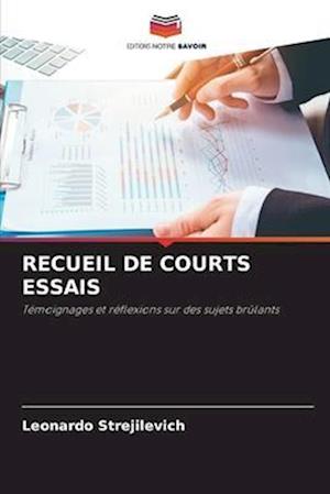 RECUEIL DE COURTS ESSAIS