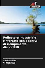 Poliestere industriale rinforzato con additivi di riempimento disponibili