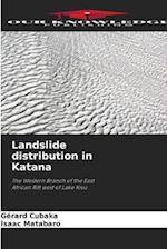 Landslide distribution in Katana