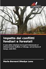 Impatto dei conflitti fondiari e forestali