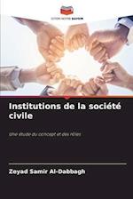 Institutions de la société civile