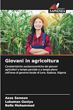 Giovani in agricoltura