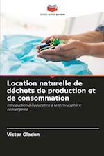 Location naturelle de déchets de production et de consommation