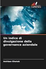 Un indice di divulgazione della governance aziendale