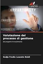 Valutazione del processo di gestione