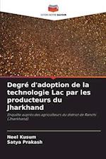 Degré d'adoption de la technologie Lac par les producteurs du Jharkhand