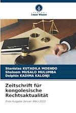 Zeitschrift für kongolesische Rechtsaktualität