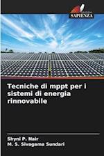 Tecniche di mppt per i sistemi di energia rinnovabile