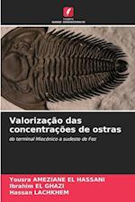 Valorização das concentrações de ostras