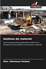 Gestione dei materiali