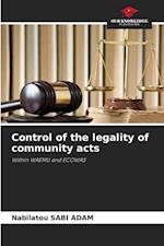 Control of the legality of community acts