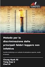 Metodo per la discriminazione delle principali febbri leggere non infettive