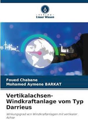 Vertikalachsen-Windkraftanlage vom Typ Darrieus