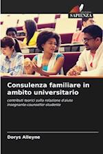 Consulenza familiare in ambito universitario