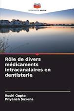 Rôle de divers médicaments intracanalaires en dentisterie