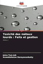 Toxicité des métaux lourds : Faits et gestion