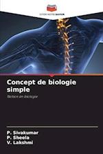 Concept de biologie simple