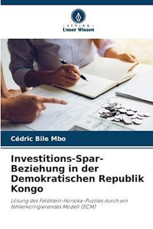 Investitions-Spar-Beziehung in der Demokratischen Republik Kongo