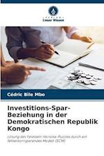 Investitions-Spar-Beziehung in der Demokratischen Republik Kongo