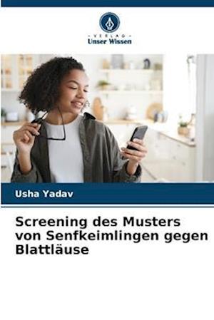 Screening des Musters von Senfkeimlingen gegen Blattläuse