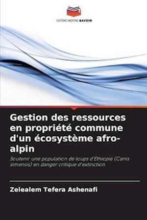 Gestion des ressources en propriété commune d'un écosystème afro-alpin