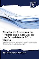 Gestão de Recursos de Propriedade Comum de um Ecossistema Afro-alpino