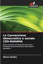 La Convenzione democratica e sociale CDS-RAHAMA