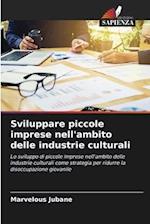 Sviluppare piccole imprese nell'ambito delle industrie culturali