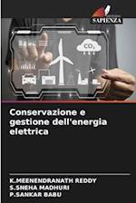 Conservazione e gestione dell'energia elettrica