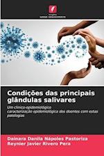 Condições das principais glândulas salivares