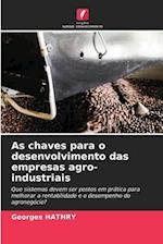 As chaves para o desenvolvimento das empresas agro-industriais