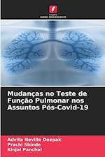 Mudanças no Teste de Função Pulmonar nos Assuntos Pós-Covid-19