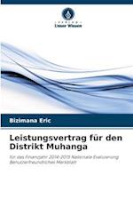 Leistungsvertrag für den Distrikt Muhanga