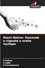 React Native: Domande e risposte a scelta multipla