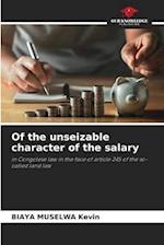 Of the unseizable character of the salary