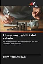 L'insequestrabilità del salario