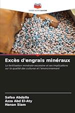 Excès d'engrais minéraux