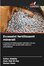 Eccessivi fertilizzanti minerali