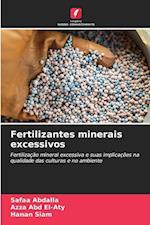 Fertilizantes minerais excessivos