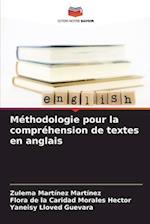 Méthodologie pour la compréhension de textes en anglais