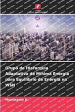 Grupo de Hierarquia Adaptativa de Mínima Energia para Equilíbrio de Energia na WSN