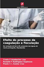 Efeito do processo de coagulação e floculação