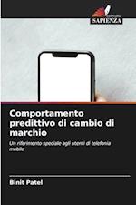 Comportamento predittivo di cambio di marchio