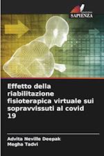 Effetto della riabilitazione fisioterapica virtuale sui sopravvissuti al covid 19